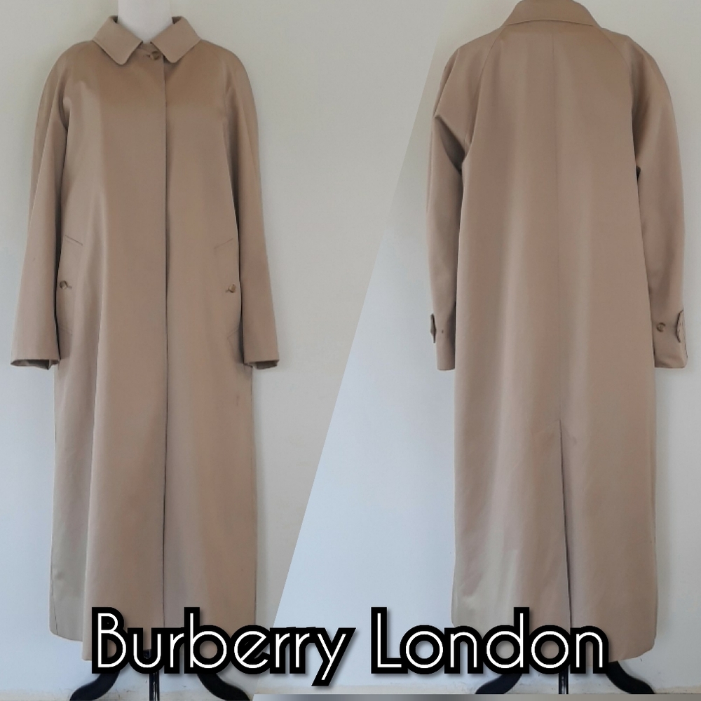 Burberry London Trench Coat Wool Liner Nova Check